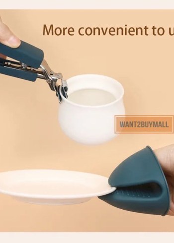 TABAK TEPSİ KELEPÇESİ YANMA ÖNLEYİCİ - Görsel 3