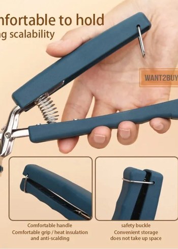 TABAK TEPSİ KELEPÇESİ YANMA ÖNLEYİCİ - Görsel 2