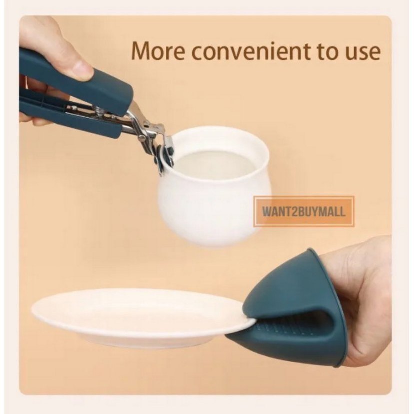 TABAK TEPSİ KELEPÇESİ YANMA ÖNLEYİCİ - Görsel 3