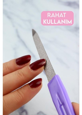 Mor 2'li Manikür Seti - Görsel 2