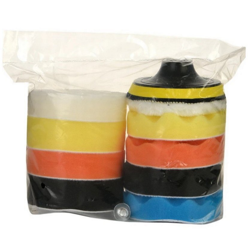 oto pasta cila polisaj süngeri seti 11 parça - Görsel 2