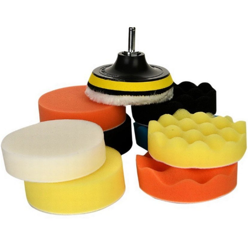 oto pasta cila polisaj süngeri seti 11 parça - Görsel 5