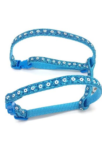 Ayarlanabilir Renkli Kedi Göğüs Tasması Seti - Görsel 4