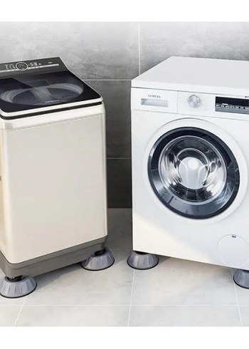 Beden Renk Çamaşır Makinesi Titreşim engelleme Ayakları 4'lü Set
