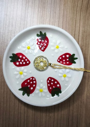 Accessorize Renkli Nakış Detaylı Mini Bohem Altın Kolye
