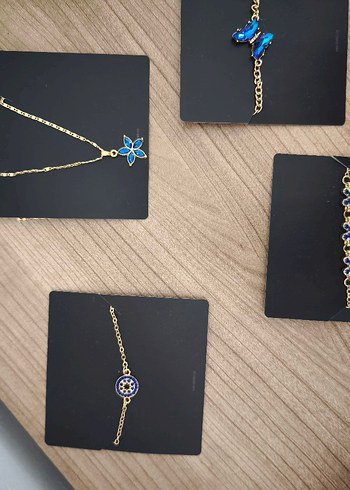Accessorize Bohem Tarzı Altın Renkli Çocuk Kolye ve Bileklik Seti