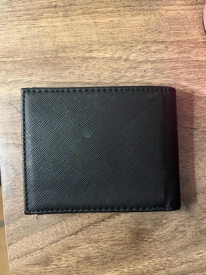 Siyah Erkek Deri Cüzdan - PULL&BEAR - Görsel 4