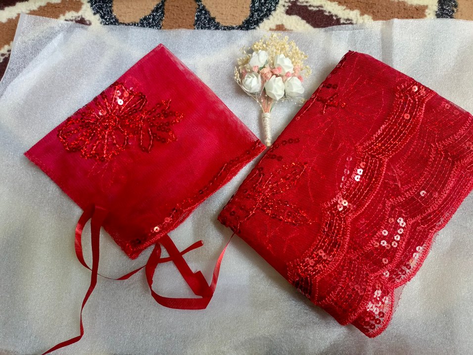 gelin duvağı ve eldiveni - Görsel 2