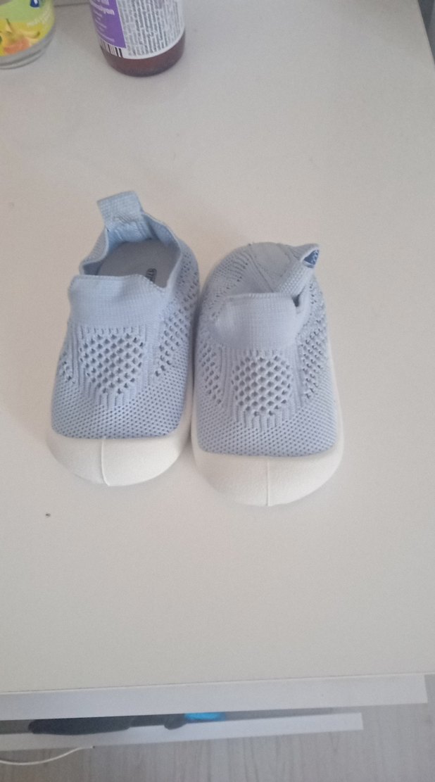 Erkek Bebek Örgü İlk Adım Ayakkabısı - Görsel 2