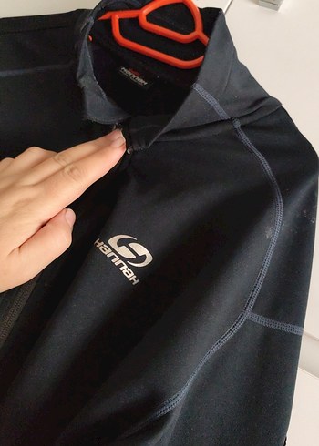 Erkek Siyah Fermuarlı Yüksek Yakalı Sweatshirt - Görsel 3