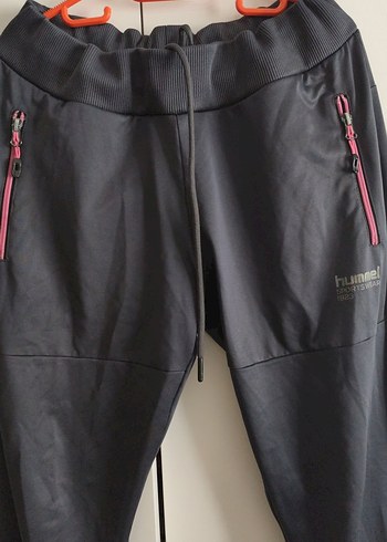 Fermuarlı Gri Kadın Eşofman Altı - Görsel 2