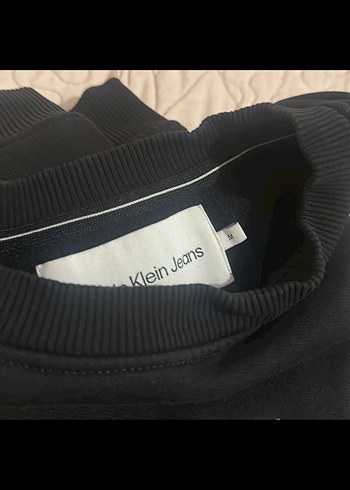 Calvin Klein Kadın Siyah Sweatshirt - Görsel 2
