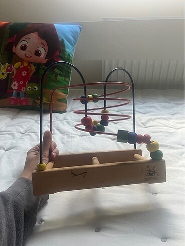 Abaküs ahşap oyuncak - Görsel 2