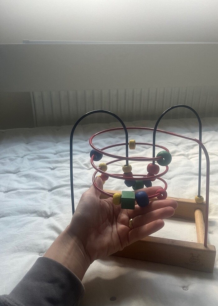 Abaküs ahşap oyuncak - Görsel 3