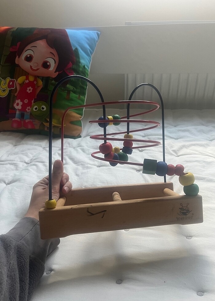 Abaküs ahşap oyuncak - Görsel 2