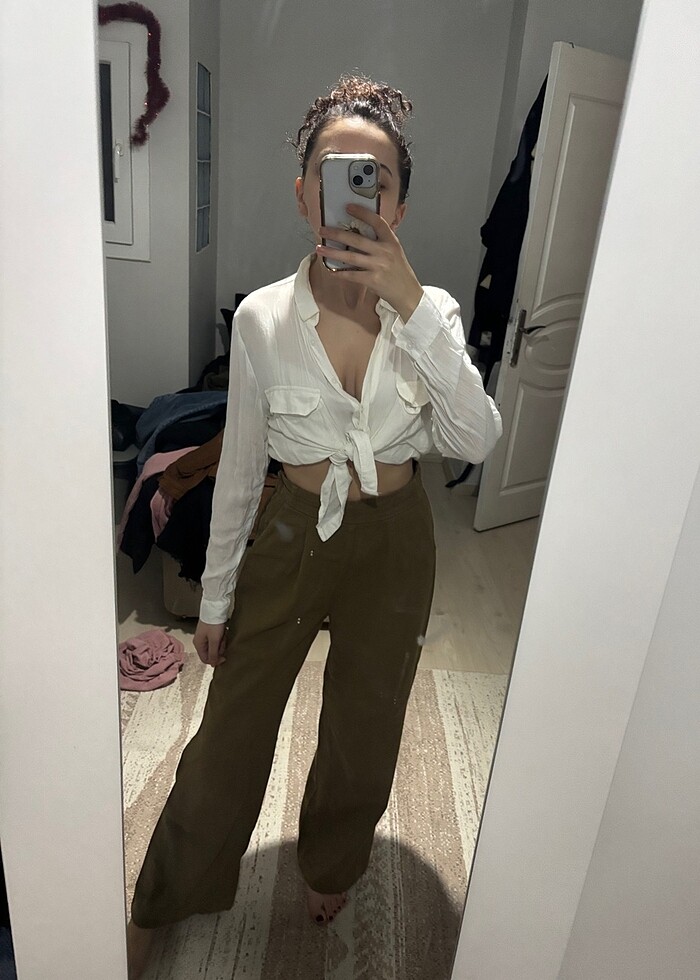 Wide leg pantolon - Görsel 2