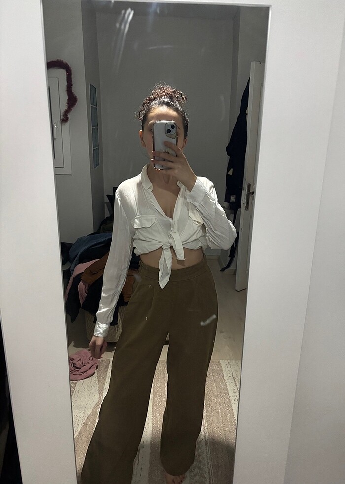 Wide leg pantolon - Görsel 3