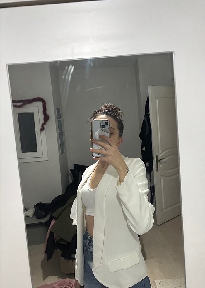 Zara blazer ceket - Görsel 3
