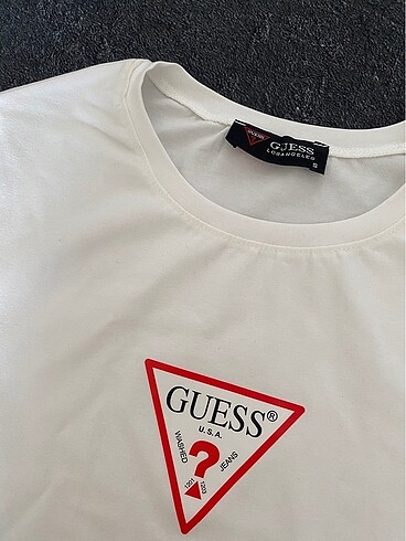 Guess Beyaz guess tişört