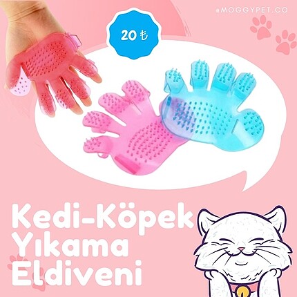 Kedi-Köpek yıkama eldiveni