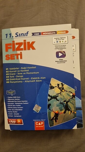 11.sınıf fizik çap yayınları fasikulleri