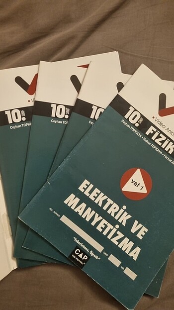 Çap yayınları fizik video anlatım fasikülleri 10.sınıf
