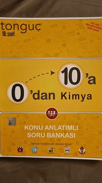 10.sınıf kimya tonguç yayınları konu anlatımlı soru bankası
