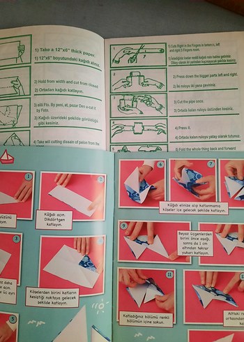 Origami ve Hint Kağıt Sanatı Okul Kitapları - Görsel 2