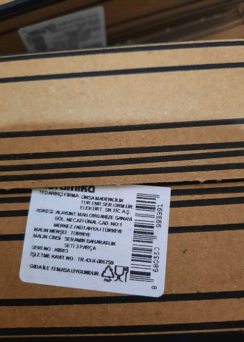 Beyaz Pastel Renkli Çiçek Desenli Saklama Kabı - Görsel 6