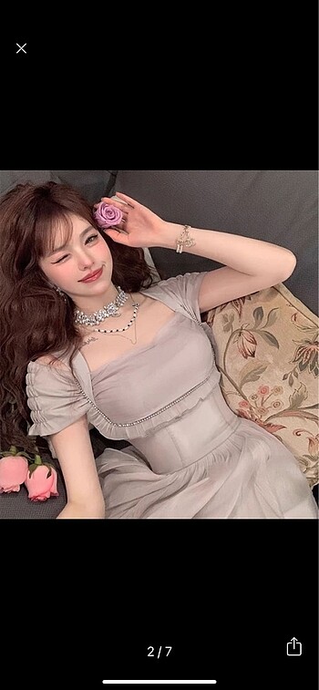 American Vintage Vintage fairycore lolita coquette elbise