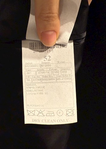 Ramsey siyah Erkek Takım Elbise DAMATLIK Regular Fit - Görsel 4