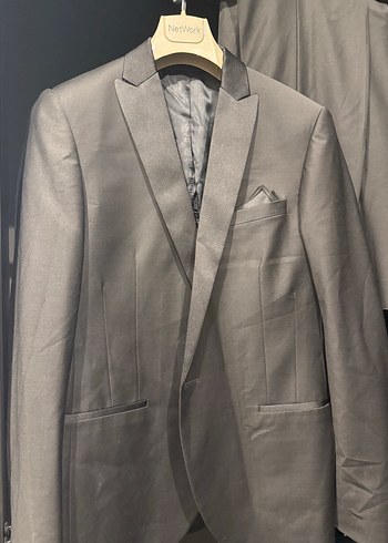 Ramsey siyah Erkek Takım Elbise DAMATLIK Regular Fit - Görsel 3