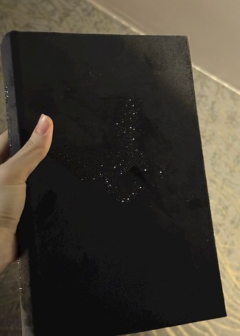 Mikasa Moor dekorarif kitap kutu siyah - Görsel 3