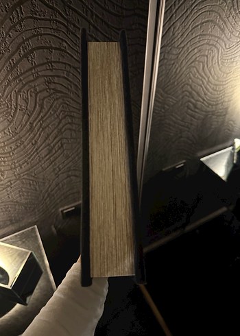 Mikasa Moor dekorarif kitap kutu siyah - Görsel 5