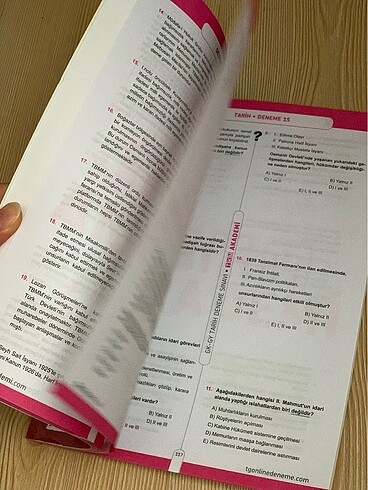  Beden Kpss Tarih çözümlü deneme