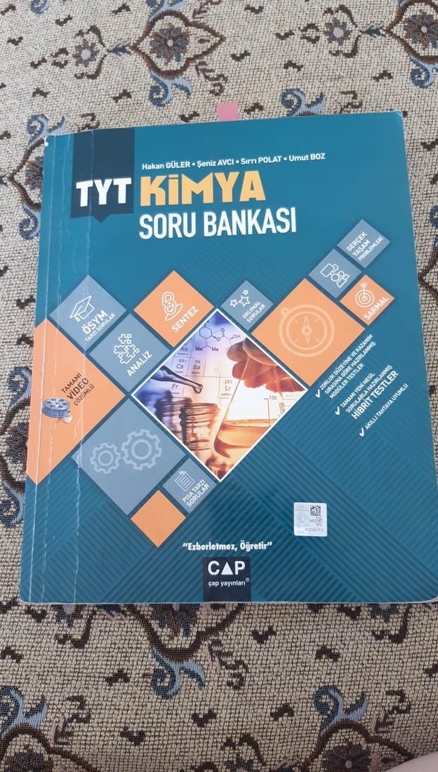 TYT Kimya Soru Bankası CAP - Görsel 2