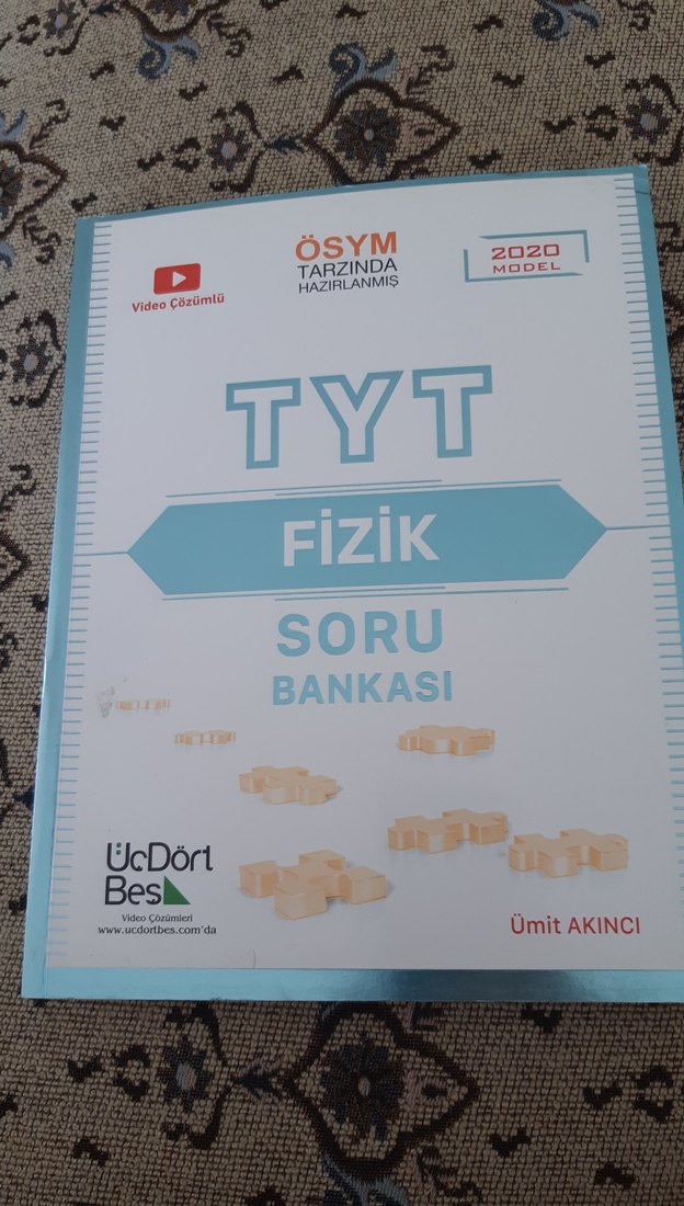 TYT Fizik Soru Bankası 2020 Model - Görsel 2
