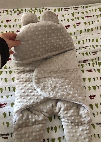 Yumuşak Kadife Bebek Kundak Battaniyesi - Görsel 3