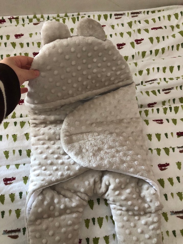 Yumuşak Kadife Bebek Kundak Battaniyesi - Görsel 3