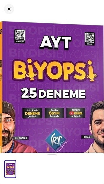 Ayt Biyoloji Deneme