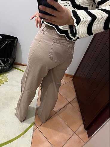 36 Beden mavi Renk Kot pantolon
