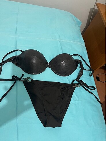 38 Beden kahverengi Renk Bikini
