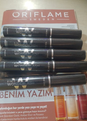 Oriflame Wonderlash 5-in-1 Siyah Maskara adet fiiat