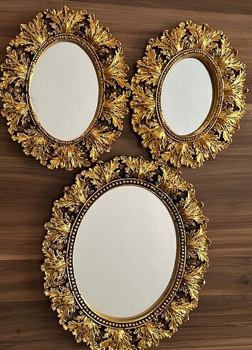 3 parça Dekoratif Ayna 