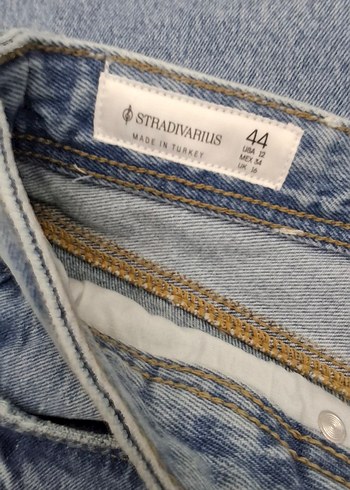 Stradivarius D96 cropped straight fit - Görsel 5
