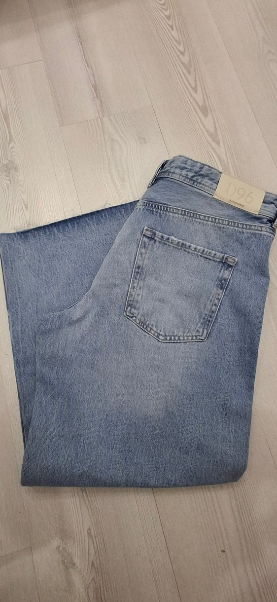 Stradivarius D96 cropped straight fit - Görsel 4