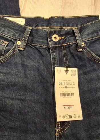 Straight wide yüksek bel erkek jean - Görsel 8