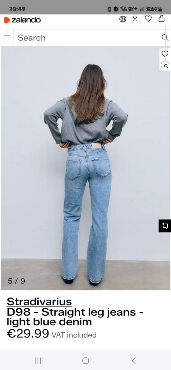 Stradivarius bayan yeni sezon jean - Görsel 4