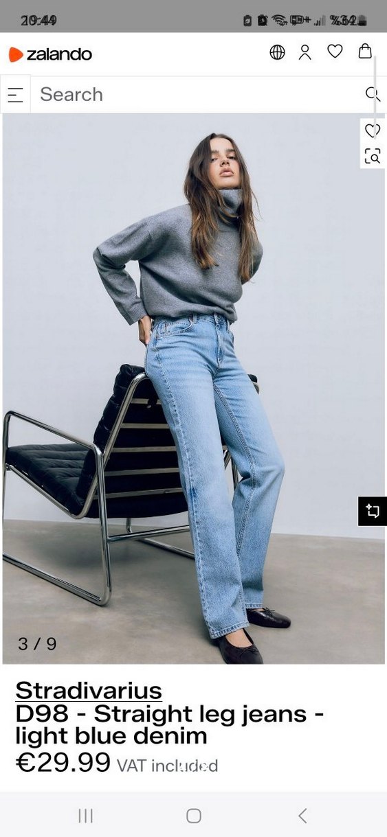 Stradivarius bayan yeni sezon jean - Görsel 2