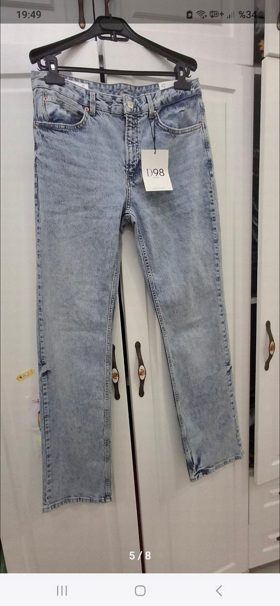 Stradivarius bayan yeni sezon jean - Görsel 5